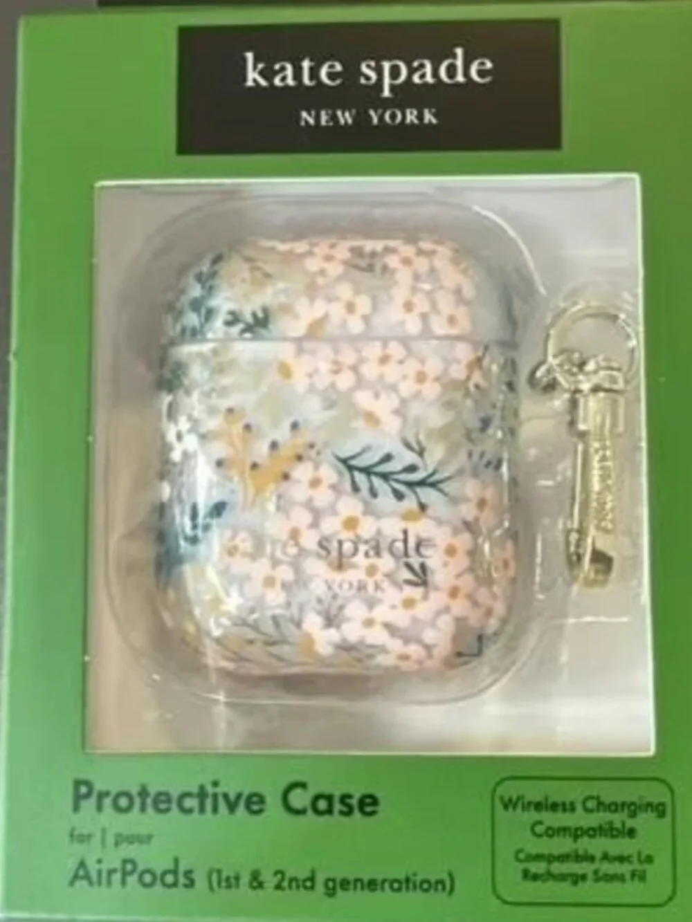 Kate Spade New York  Multi Floral Rose AirPods Gen 1 & 2 Protective Case
